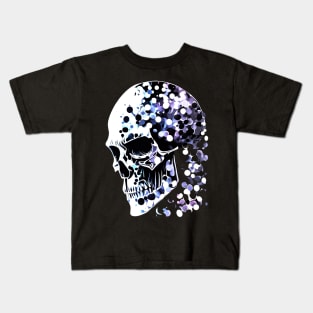 Bubbly thinking skull Kids T-Shirt